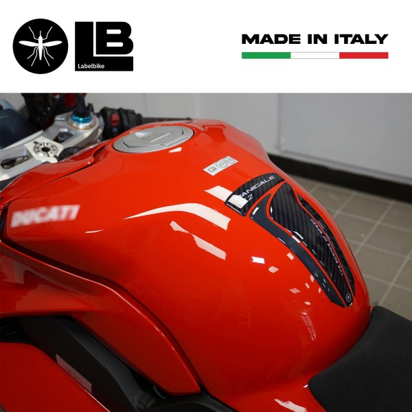 Adesivo 3D Protezione Paraserbatoio compatibile con Ducati Panigale V2 2020-2024