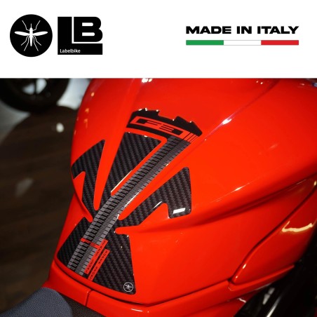 Adesivo 3D Protezione Paraserbatoio compatibile con moto Mv Agusta F3 2021