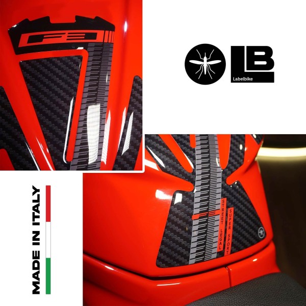 3D Tank Guard Sticker compatible with Mv Agusta F3 2021 motorbike