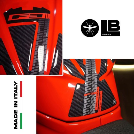 Adesivo 3D Protezione Paraserbatoio compatibile con moto Mv Agusta F3 2021