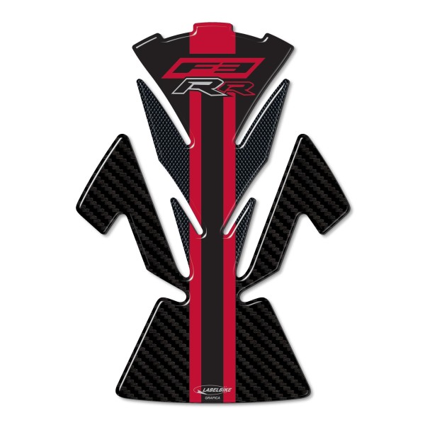 3D Tank Guard Sticker compatible with Mv Agusta F3 RR motorbike 2022