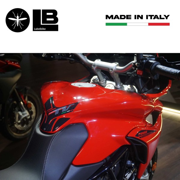 3D Tank Guard Aufkleber kompatibel mit Mv Agusta Turismo Veloce