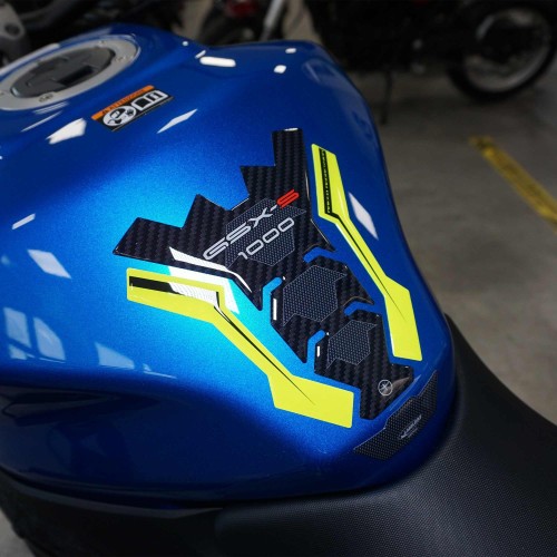 Adesivo 3D Protezione Paraserbatoio compatibile con Suzuki GSX-S 1000 2021-2023