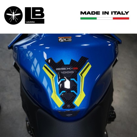 Adesivo 3D Protezione Paraserbatoio compatibile con Suzuki GSX-S 1000 2021-2023