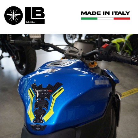 Adesivo 3D Protezione Paraserbatoio compatibile con Suzuki GSX-S 1000 2021-2023
