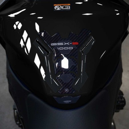 Adesivo 3D Protezione Paraserbatoio compatibile con Suzuki GSX-S 1000 2021-2023