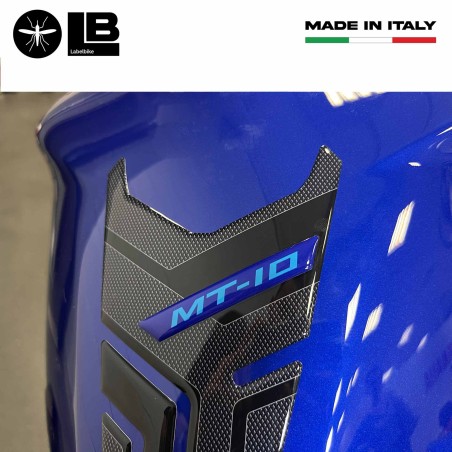 Adesivo 3D Protezione Paraserbatoio moto compatibile con Yamaha MT-10 SP 2022-25