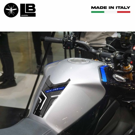 Adesivo 3D Protezione Paraserbatoio moto compatibile con Yamaha MT-10 SP 2022-25