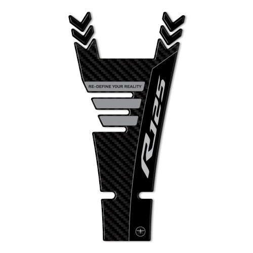 Sticker 3D Protège réservoir moto compatible avec Yamaha R125 2019-2025 2