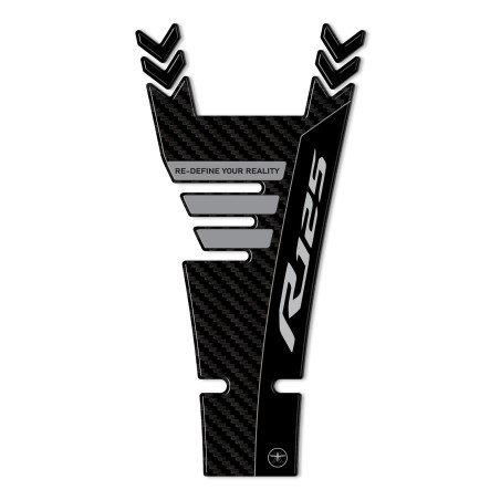 Pegatina 3D protector de depósito de moto compatible con Yamaha R125 2019-2025