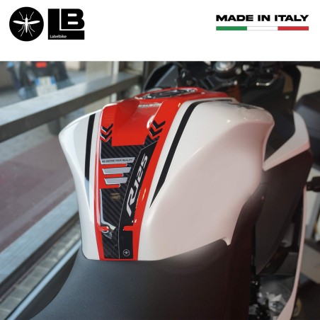 Sticker 3D Motorcycle Tank Guard compatible with Yamaha R125 2019-2025