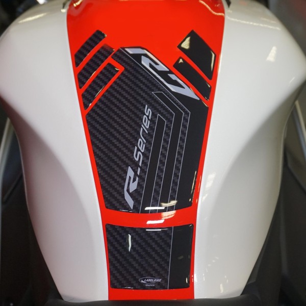 Adesivo 3D Protezione Paraserbatoio moto compatibile con Yamaha R7 2021-2025