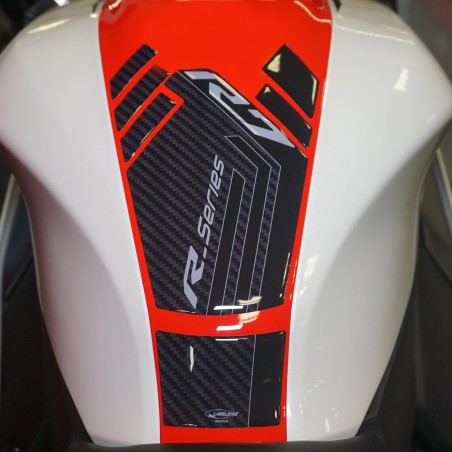 Adesivo 3D Protezione Paraserbatoio moto compatibile con Yamaha R7 2021-2025