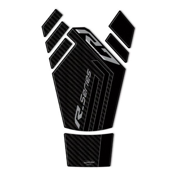 3D Sticker Motorcycle Tank Guard compatible with Yamaha R7 2021-2025