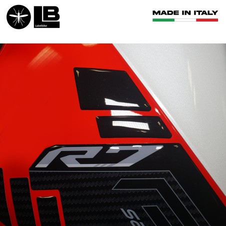 Sticker 3D Protège réservoir moto compatible avec Yamaha R7 2021-2025