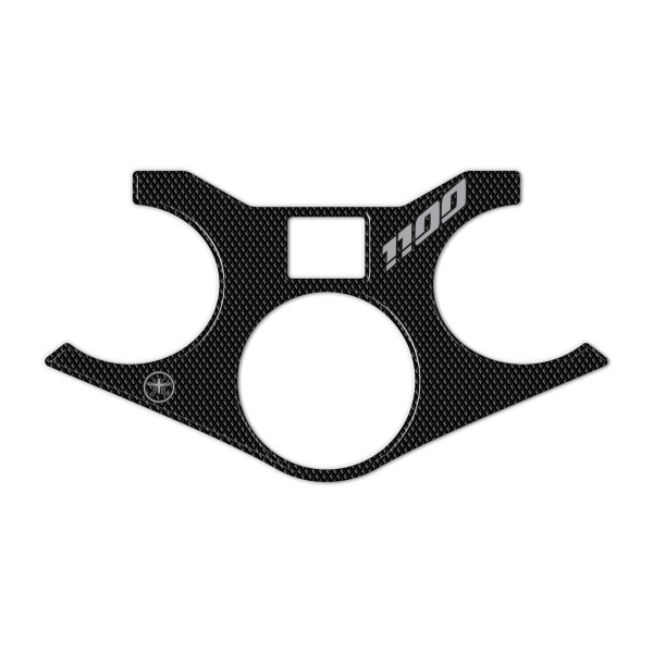 Adesivo 3D Protezione piastra sterzo moto compatibile con Honda Nt1100 2022-2023