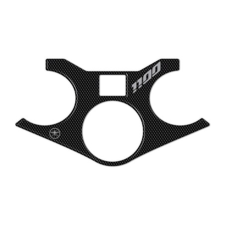 Adesivo 3D Protezione piastra sterzo moto compatibile con Honda Nt1100 2022-2023