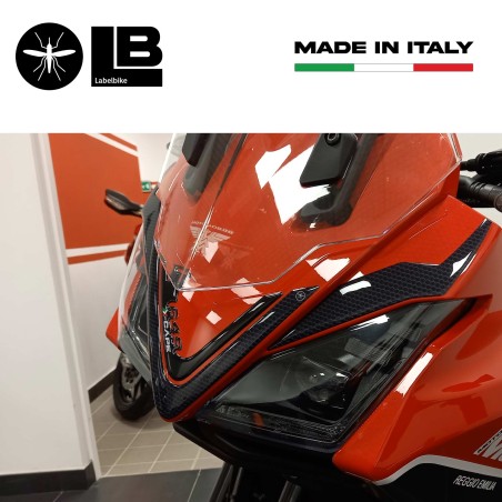 Adesivo 3D Protezione puntale muso frontale compatibile con Moto Morini X-CAPE