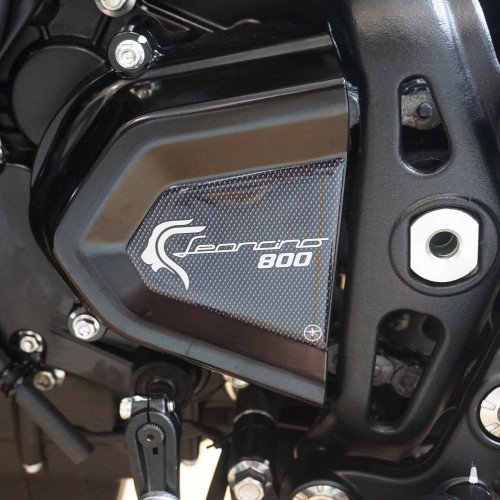 Adesivo 3D Protezione resinata carter moto compatibile con Benelli Leoncino 800