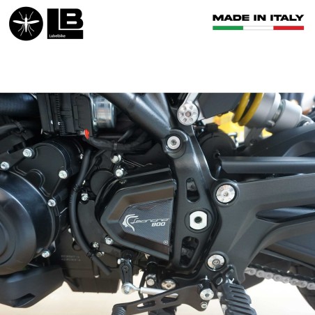 Adesivo 3D Protezione resinata carter moto compatibile con Benelli Leoncino 800