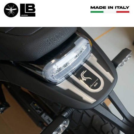 Colín protector adhesivo de resina 3D compatible con Benelli Leoncino 800