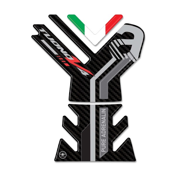 Adesivo 3D Protezione serbatoio compatibile con Aprilia Tuono V4 1100 2021-2025