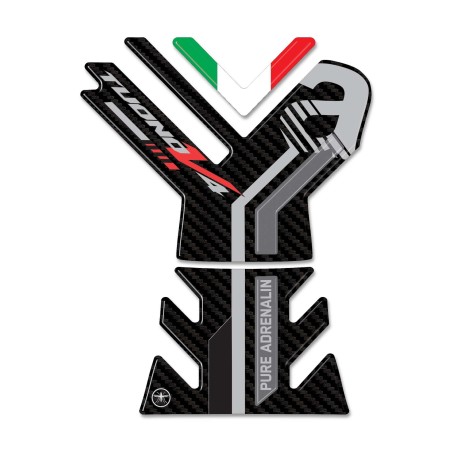 Adesivo 3D Protezione serbatoio compatibile con Aprilia Tuono V4 1100 2021-2025