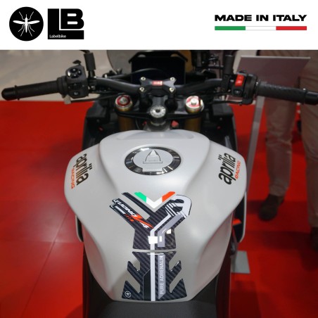 Adesivo 3D Protezione serbatoio compatibile con Aprilia Tuono V4 1100 2021-2025