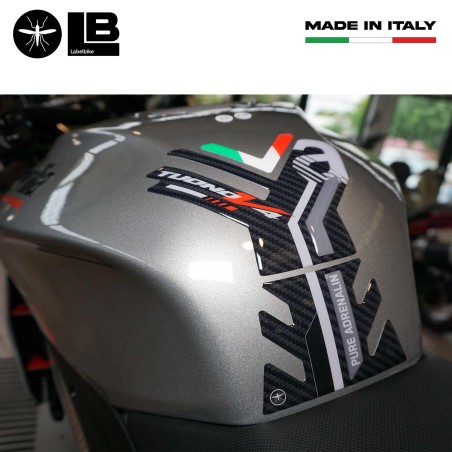 Adesivo 3D Protezione serbatoio compatibile con Aprilia Tuono V4 1100 2021-2025