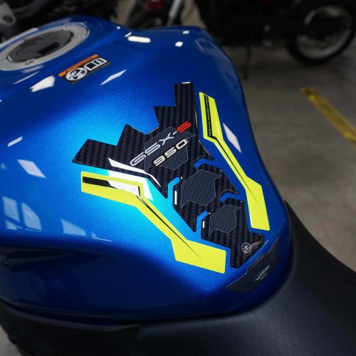 Adesivo 3D Protezione serbatoio compatibile con Suzuki GSX-S 950 dal 2021-2025