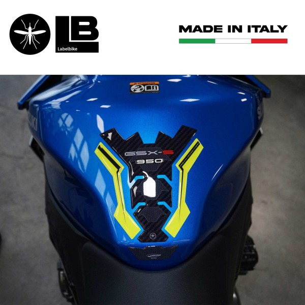 Adesivo 3D Protezione serbatoio compatibile con Suzuki GSX-S 950 dal 2021-2025