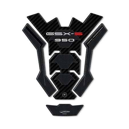 Adesivo 3D Protezione serbatoio compatibile con Suzuki GSX-S 950 dal 2021-2025