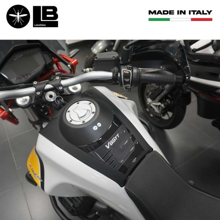 Sticker de protection de réservoir 3D compatible avec Moto Guzzi V85 TT 2019 - 2025