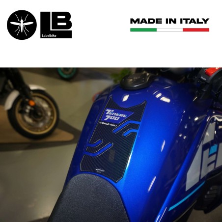Sticker 3D Tank Pad Moto compatible con Yamaha Tenere 700 2022