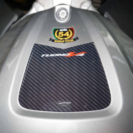 Adesivo 3D Protezione Sopra Serbatoio Moto compatibile con Aprilia Tuono V4 2021