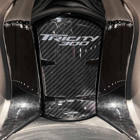 Pegatina 3D de protección de la puerta del depósito compatible con Yamaha Tricity 300