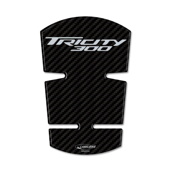 Sticker 3D tank door protection compatible with Yamaha Tricity 300