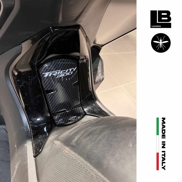 Sticker 3D protection de porte de réservoir compatible avec Yamaha Tricity 300