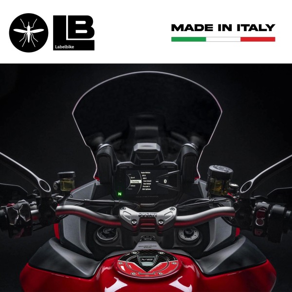 Adhesivo 3D de protección del tapón Keyless compatible con Ducati Multistrada V2 2022