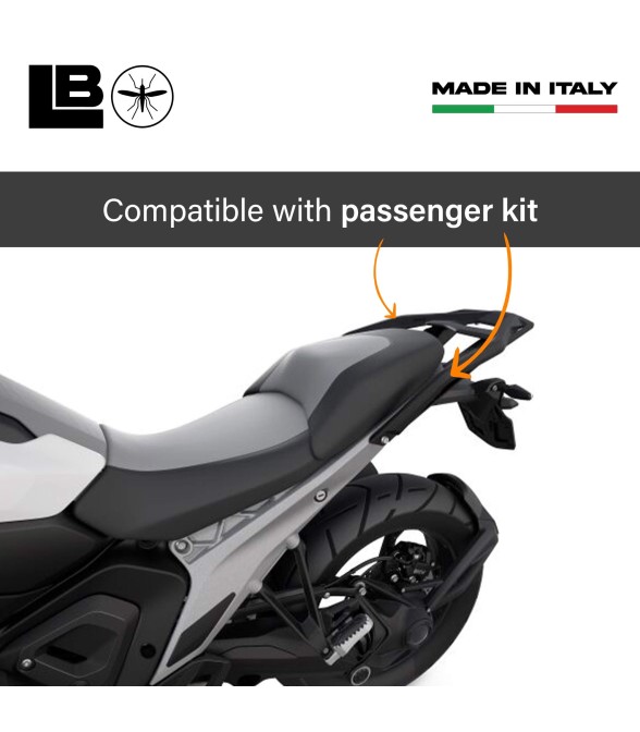 Stickers 3D handle protectors KIT motorbike PASSENGER compatible with BMW R1300GS