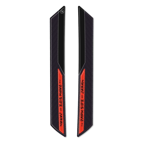 3D Motorcycle Mudguard Protection Sticker compatible with Yamaha MT-07 2018 - 2023