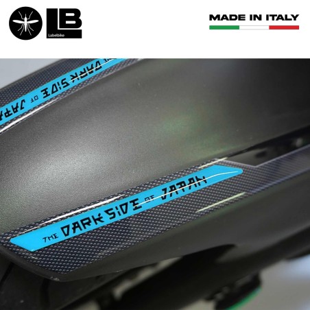 Adesivo 3D Protezione Parafango moto compatibile con Yamaha MT-07 2018 - 2023