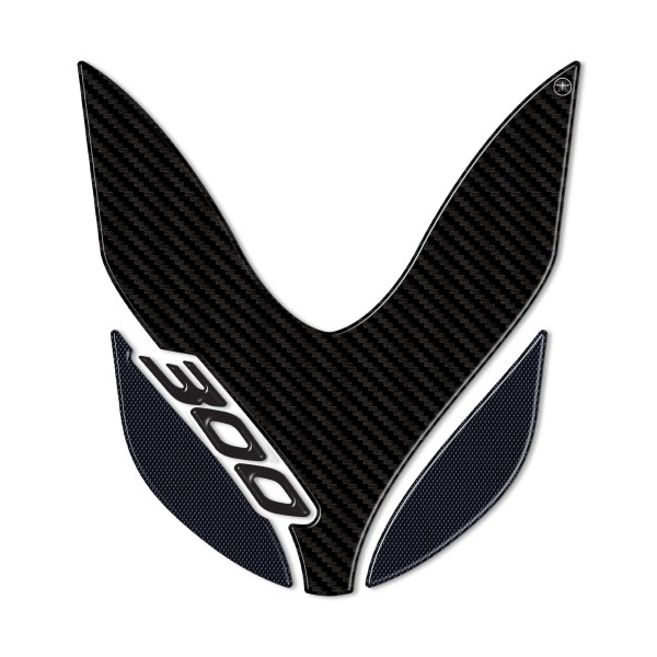 3D Fender Protection Sticker Scooter compatible with Honda Forza 300 2018-20