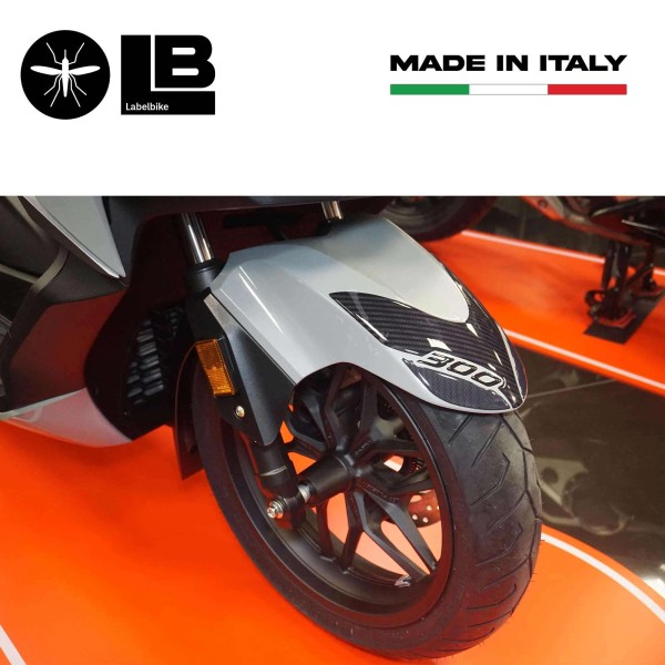 3D Kotflügelschutz Aufkleber Scooter kompatibel mit Honda Forza 300 2018-20