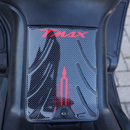 ADESIVO 3D PROTEZIONE PEDANA TMAX compatibile per SCOOTER YAMAHA T MAX 2001-2007