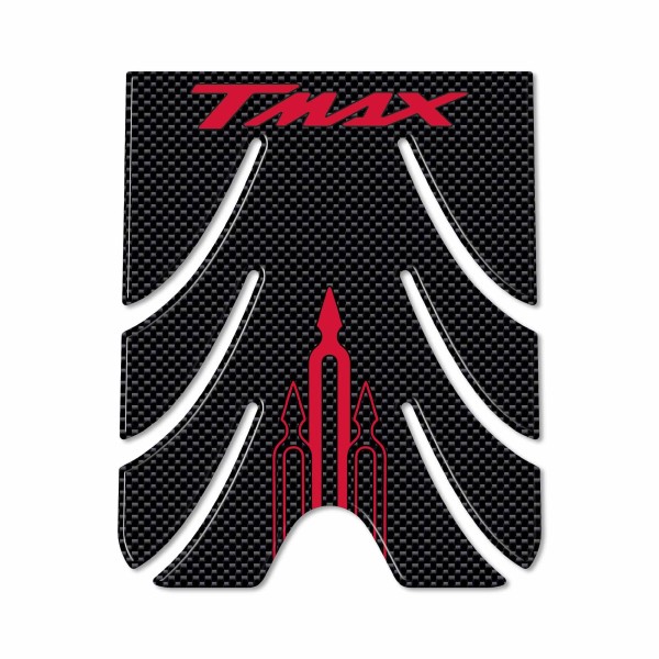 ADESIVO 3D PROTEZIONE PEDANA TMAX compatibile per SCOOTER YAMAHA T MAX 2001-2007