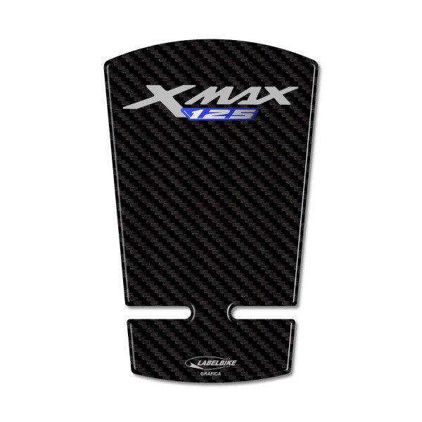 Autocollant 3D de protection de porte de réservoir compatible avec Yamaha Xmax 125 2023