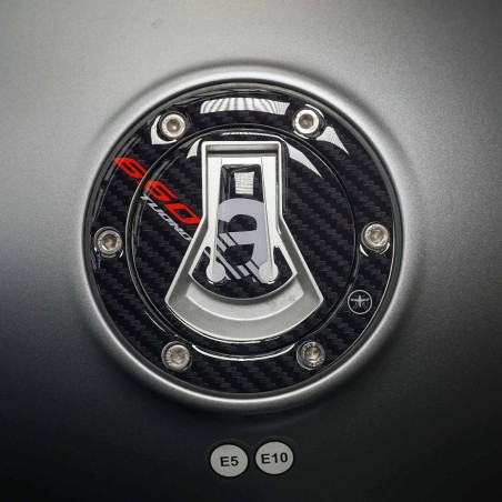 Adesivo 3D Protezione tappo serbatoio compatibile con Aprilia Tuono 660 2021-23