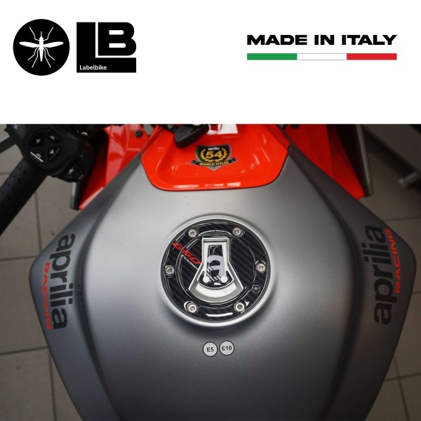 Protección adhesiva 3D para el tapón del depósito compatible con Aprilia Tuono 660 2021-23
