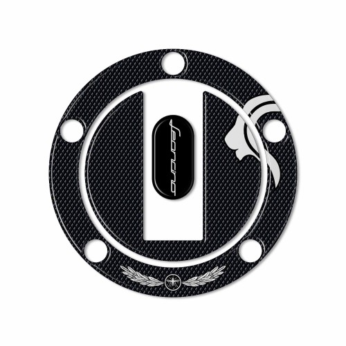 Protection 3D adhésive pour bouchon de réservoir compatible avec Benelli Leoncino 800 2